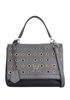 Lock Me II Eyelets Shoulder Bag, front view